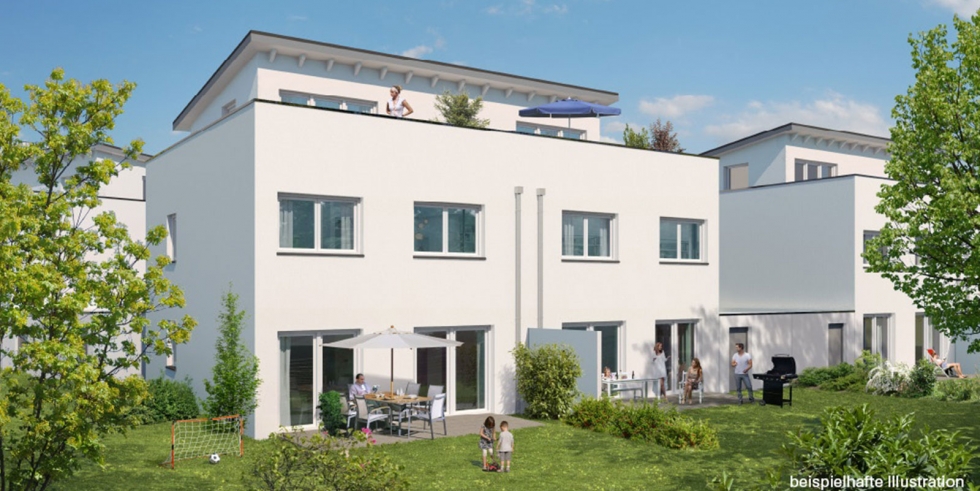 17 Reihen-bzw. Doppelhäuser in Reutlingen, Carl-Diem-Straße